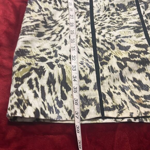 Ann Taylor Size 8 Dress Sheath Sleeveless Leopard - Picture 8 of 8
